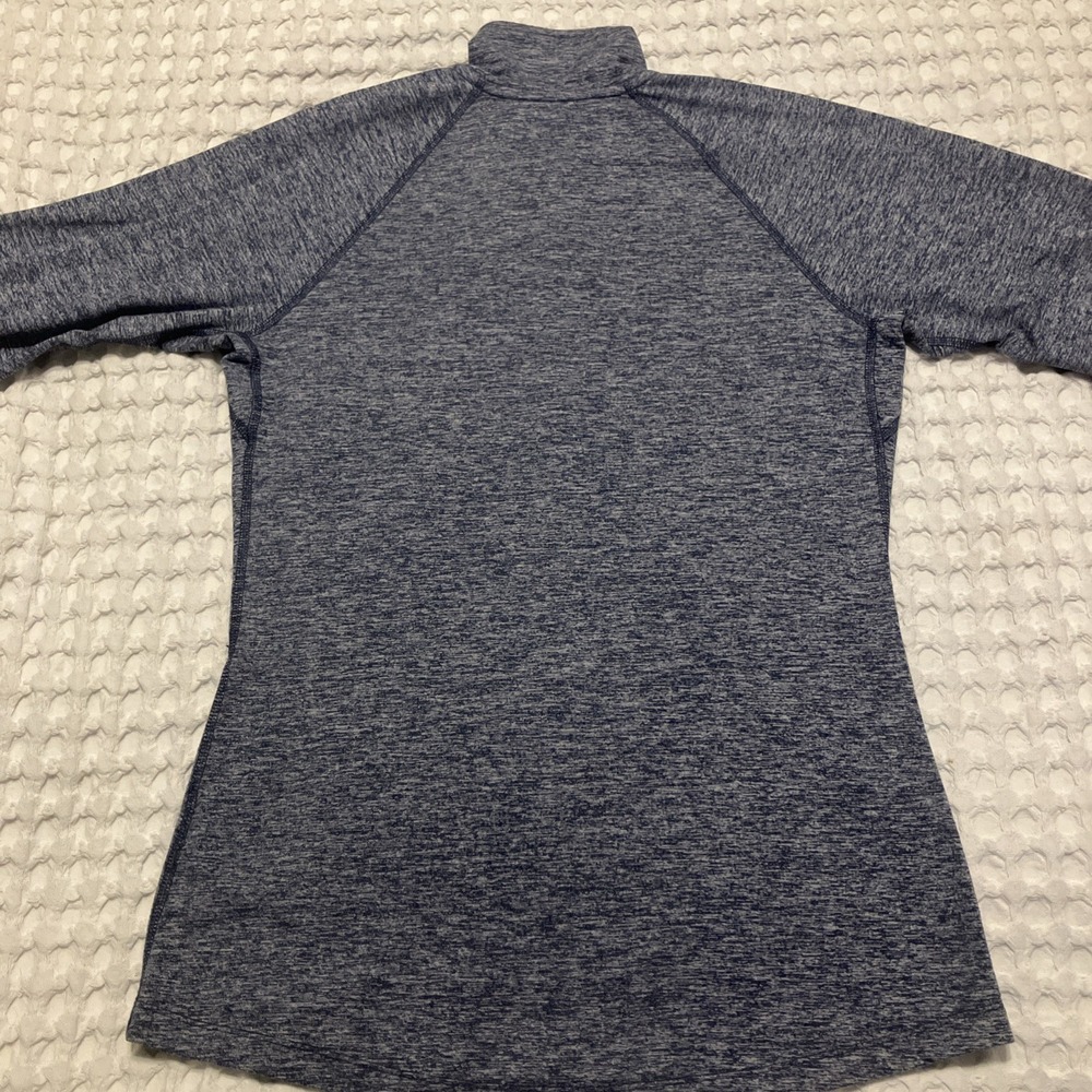 Syracuse University Women's Nike Dri-Fit Element 1/4‎ Zip Top Navy Heathered Sm - Picture 8 of 8